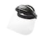 Jackson Safety Faceshield Kit, Model K Ratcheting Crown with 9 in x 15 1/2 in x 0.040 in thick Acetate window 14957 - alternate 5